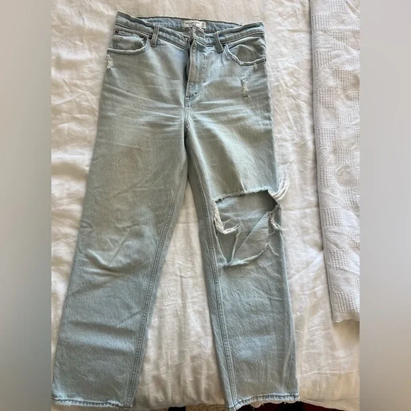 Abercrombie 90s straight ultra high rise - Picture 3 of 3